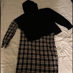 Mixed Signals Hoodie (Black Combo) worn twice.